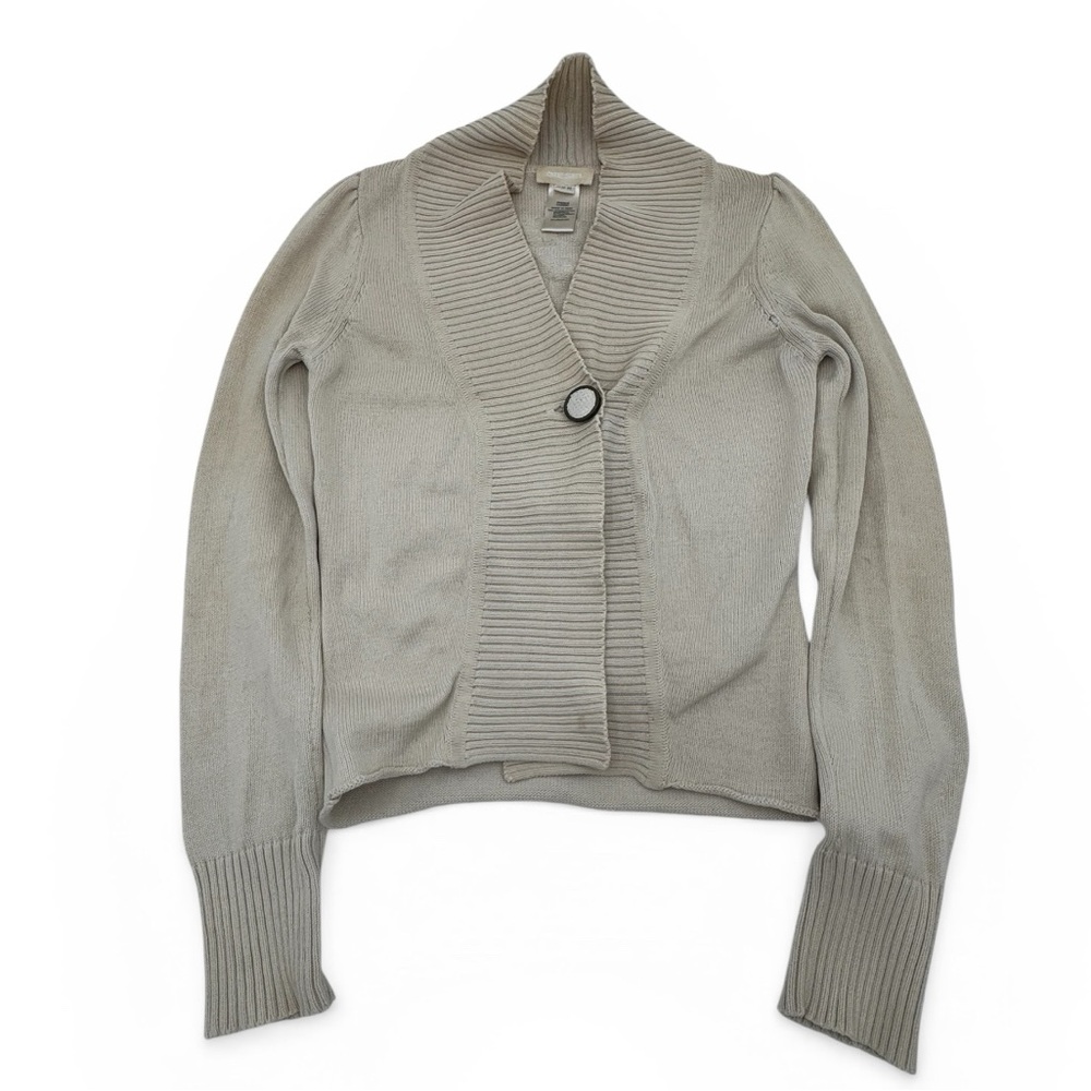 DIESEL 2000's Y2K VTG Cream Cardigan Sweater Size XS 100% Cotton